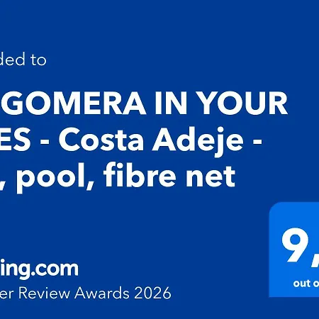 Apartment La Gomera In Your Eyes - - Ac, Heated Pool, Fibre Net